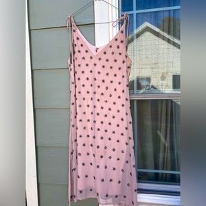 Blush Slip dress from Anthropologie.